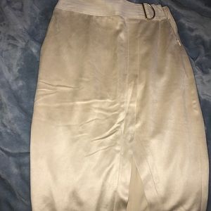 Suede skirt from The Limited